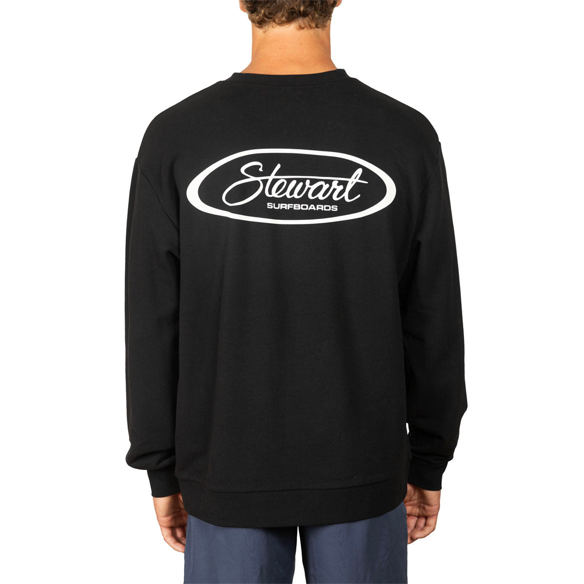STEWART CLASSIC OVAL HEAVYWEIGHT CREWNECK