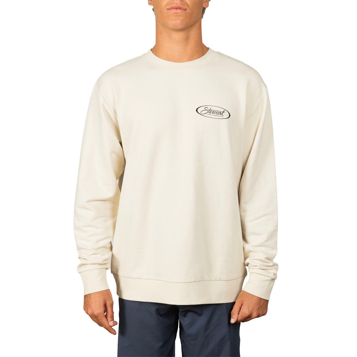 STEWART CLASSIC OVAL HEAVYWEIGHT CREWNECK