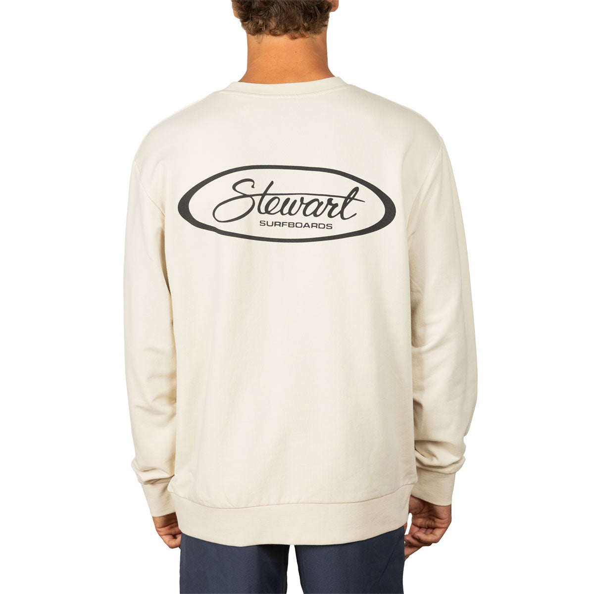 STEWART CLASSIC OVAL HEAVYWEIGHT CREWNECK