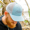 STEWART SCRIPT LOW PRO TRUCKER HAT