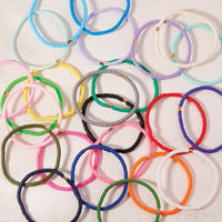 PURA VIDA CABRILLO VINYL DISC STRETCH BRACELET