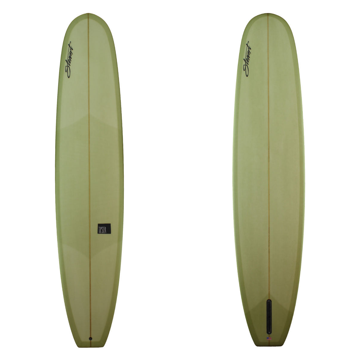 CLASSIC SINGLE FIN NOSERIDER LONGBOARD Stewart Surfboards Tipster