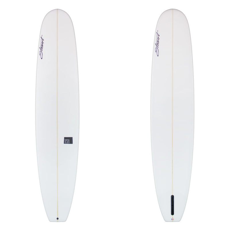 9'2" Tipster (9'2", 23", 3") B#128820 lonboard surfboard clear white