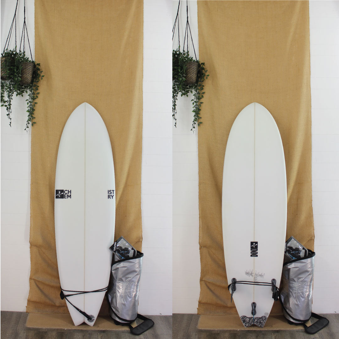 USED Chemistry "The Nucleus" Shortboard Poly 6'4 x 21 x 2 3/4