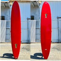 USED Mickey Munoz Glide Surftech 10'6" 24" 3 1/2" Tuflite in red