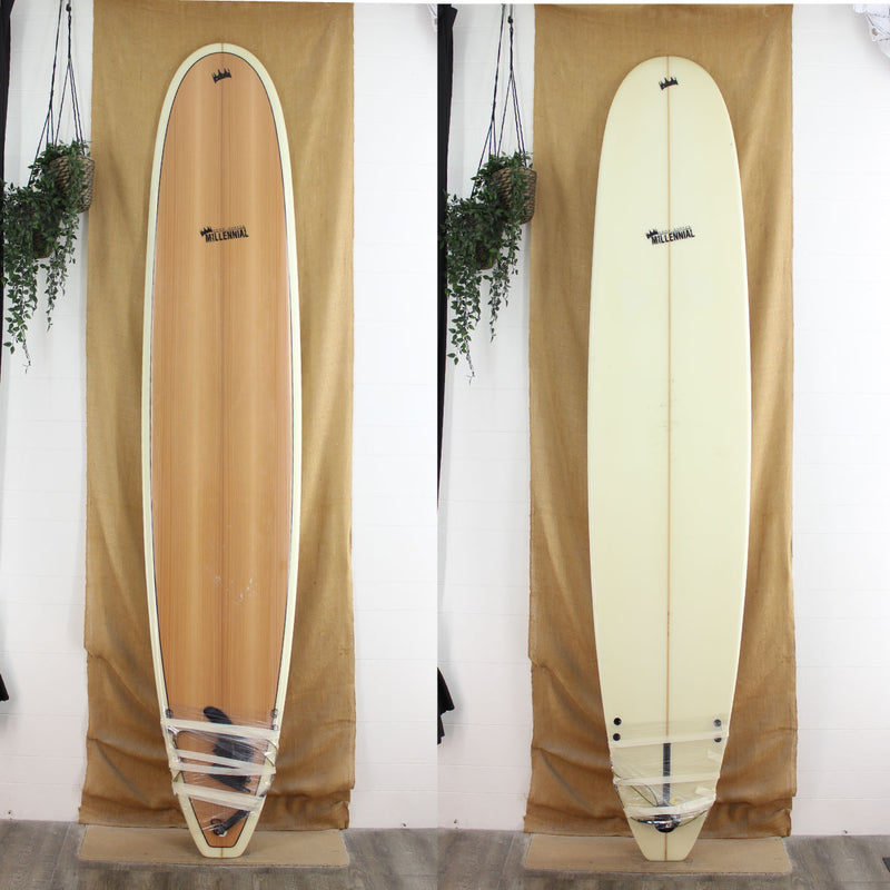 USED Millenial 9'6 23" 3 1/8" Poly with brown deck