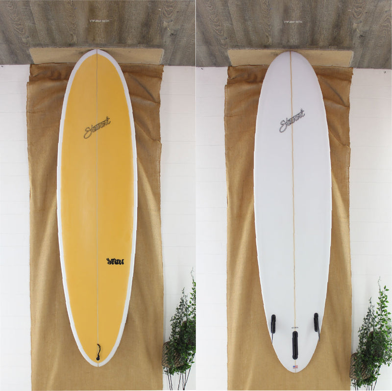 USED Stewart 2Fun 7'10" 22 3/4" 3" Poly with orange deck