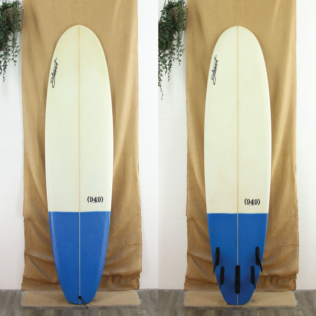 USED Stewart 949 7'6" 22 1/2" 2 7/8" Poly with blue tail dip