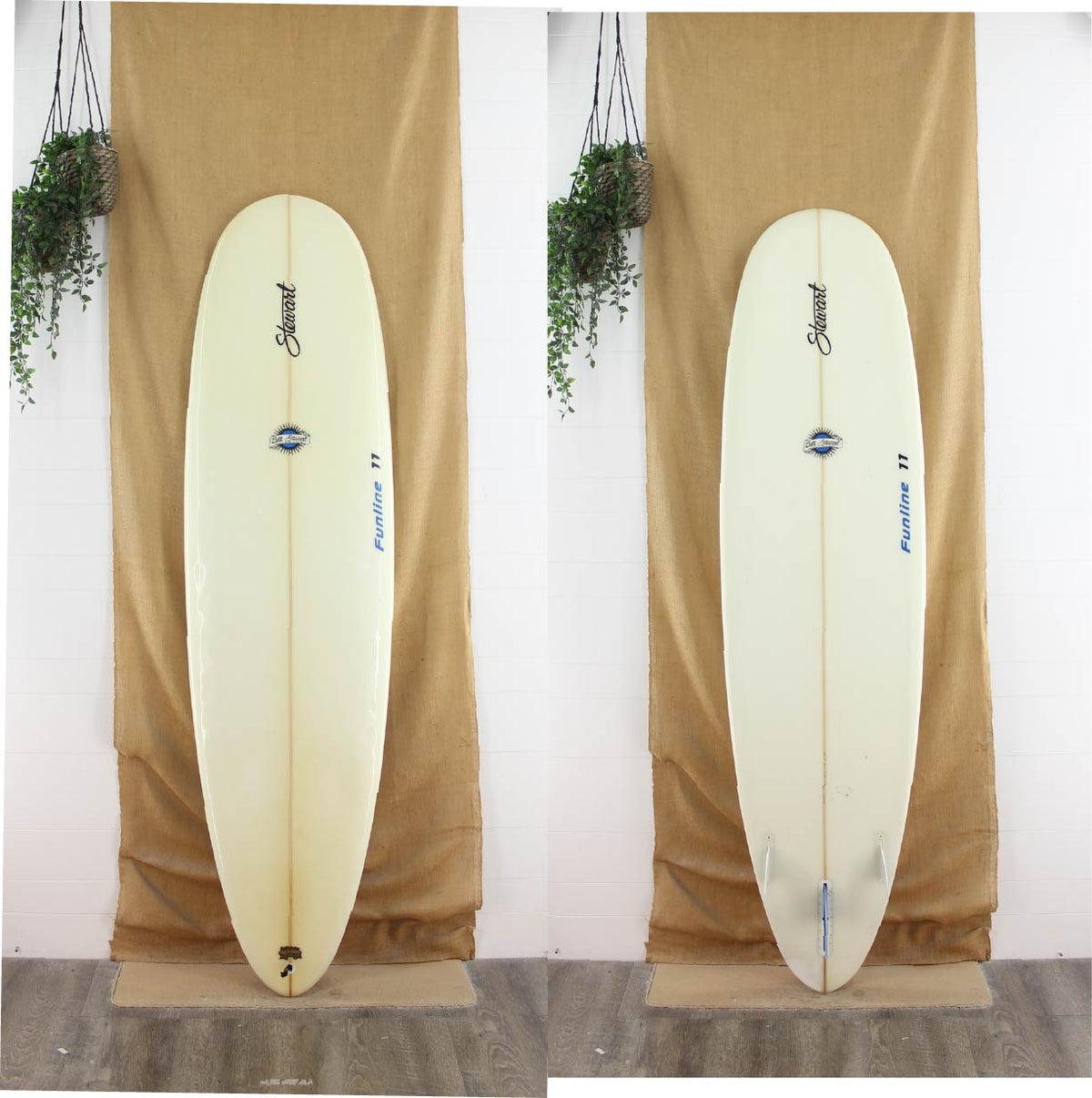 USED Stewart Funline 11 Mid-Length Poly 7'6" 22 1/2" 3"