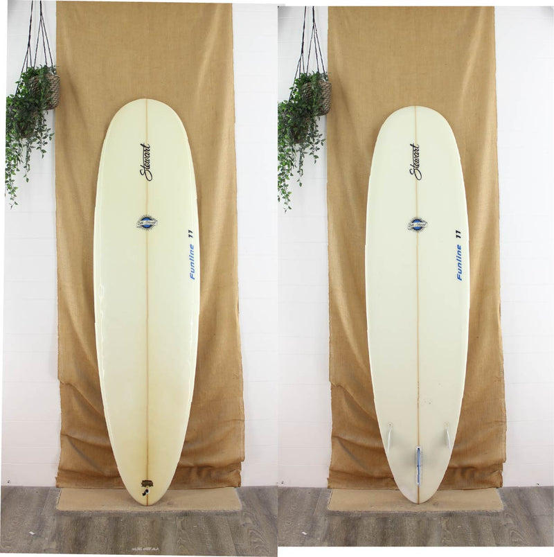 USED Stewart Funline 11 Mid-Length Poly 7'6" 22 1/2" 3"