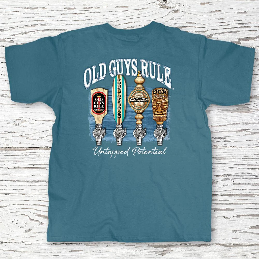 OLD GUYS RULE - UNTAPPED POTENTIAL II T-SHIRT