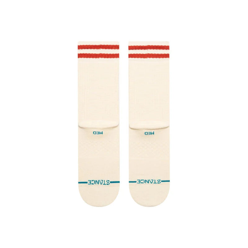 STANCE WAFFLES N BUTTER CREW SOCKS OFFWHITE