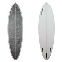 Stewart 6'6" Wild Bill Shortboard with grey deck (6'6", 21 1/2", 2 3/4") B#128286