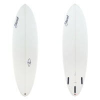 Stewart Sortboard 6'2" Wild Bill (6'2", 20 3/4", 2 5/8") B#129498 clear and sanded only 