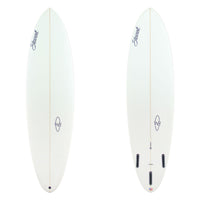 Stewart Mid-Length 6'8" Wild Bill (6'8", 21 1/4", 2 3/4") B#129738 clear and sanded only