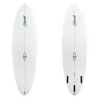 Stewart Midlength 6'0" Wild Bill (6'0", 20 1/2", 2 1/2") B#130058 Clear with Black Logos, Sand Only