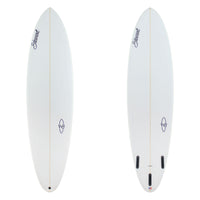 Stewart Mid-Length 7'0" Wild Bill (7'0", 21 1/2", 2 3/4") B#129057 clear and sanded only 