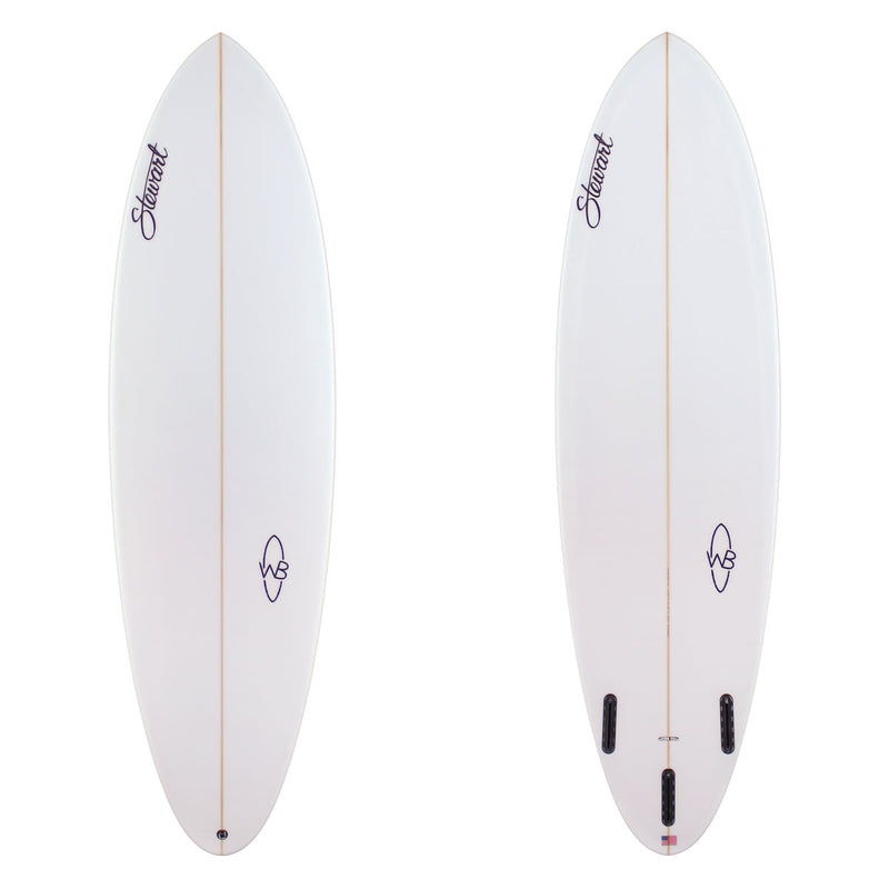 Stewart Mid-length 6'6" Wild Bill (6'6", 21 1/2", 2 3/4") B#129245 clear and sand only
