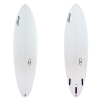 Deck and bottom view of a clear Wild Bill 