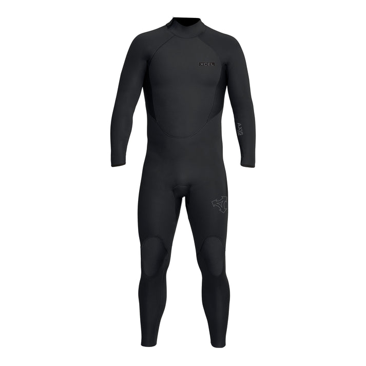 XCEL MEN'S AXIS BACK ZIP FULLSUIT 4/3 MM