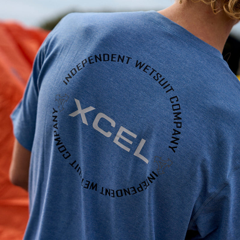 XCEL THREADX INDEPENDENT WETSUITS LOGO S/S - STELLAR