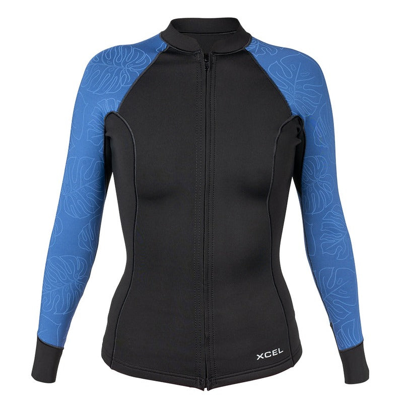 XCEL WOMEN'S AXIS L/S FRONT ZIP Stewart Surfboards