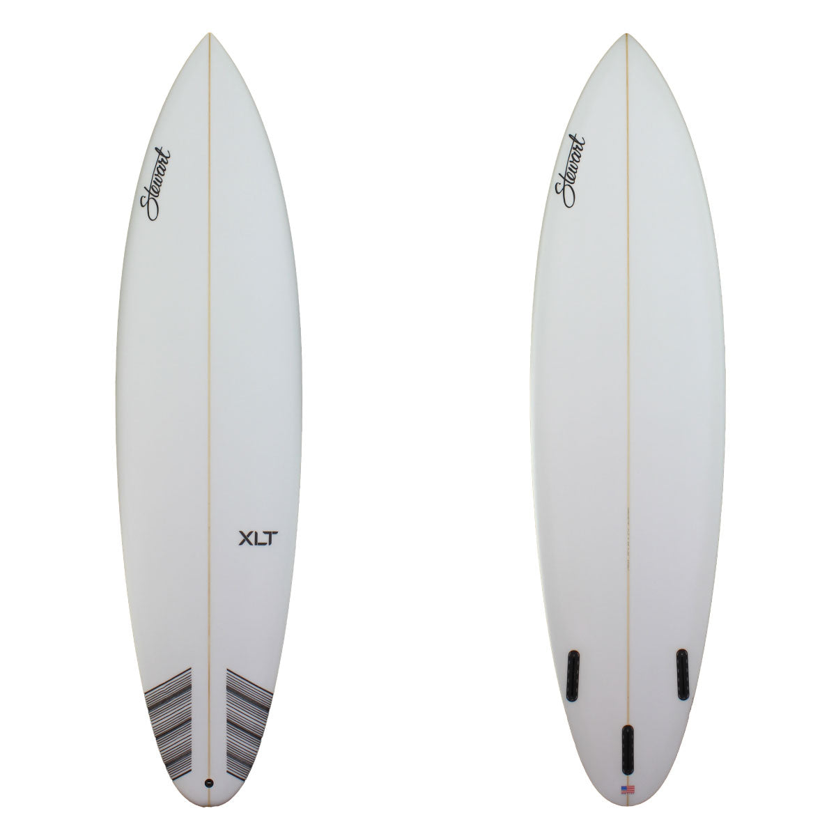 Stewart 7'6" XLT Shortboard clear (7'6", 22", 3 1/4") B#128283