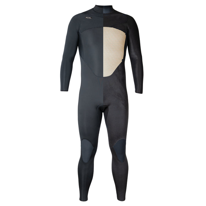 XCEL MEN'S AXIS BACK ZIP FULLSUIT 4/3 MM