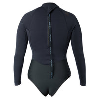 XCEL WOMEN'S COMP +L/S BACK ZIP BOY CUT SPRINGSUIT 2/1.5mm