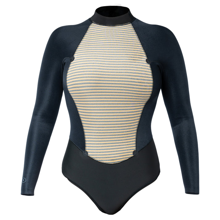 XCEL WOMEN'S COMP +L/S BACK ZIP BOY CUT SPRINGSUIT 2/1.5mm