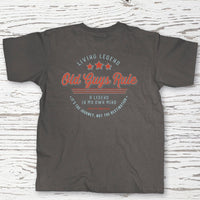 OLD GUYS RULE - LIVING LEGEND T-SHIRT
