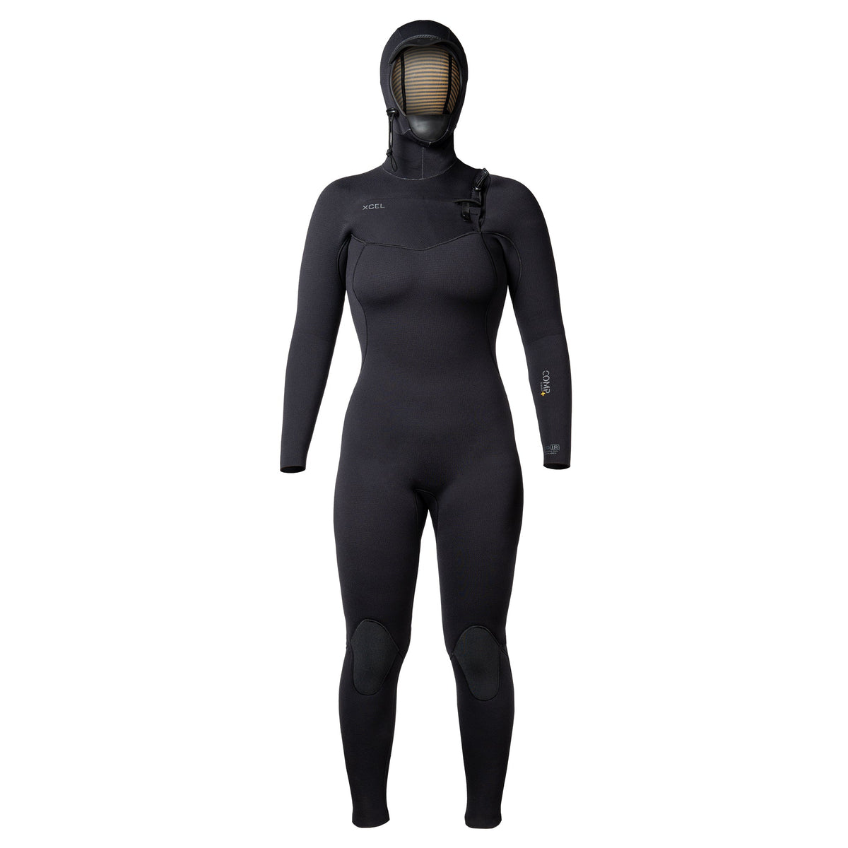 XCEL WOMEN'S COMP+ HOODED FULL WETSUIT 5/4 MM