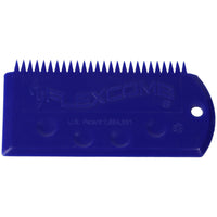 Blue Flexcomb on a white background