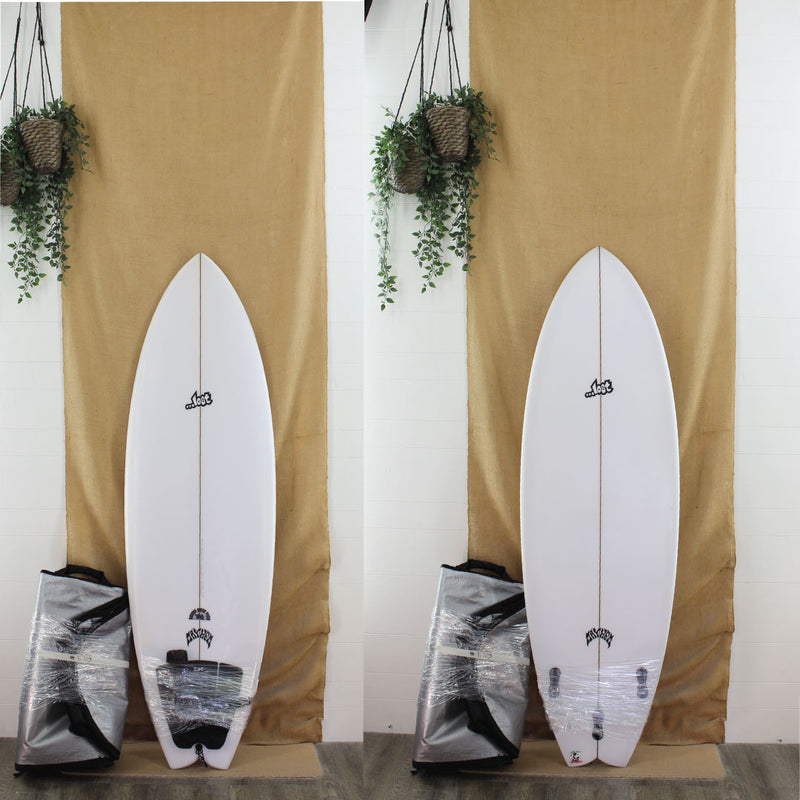 used lost RNF fish with clear glassjob black logos 