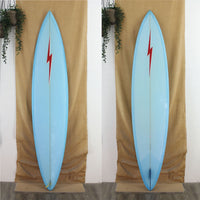 USED Craig Hollingsworth - 8'0 Lightning Bolt - baby blue with red bolt