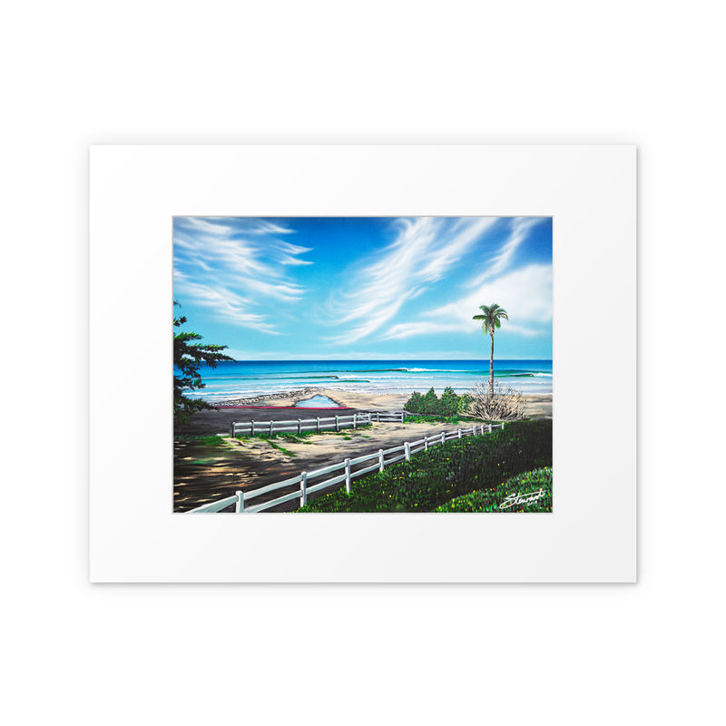 BILL STEWART CHURCH PRINT - WHITE MATTE