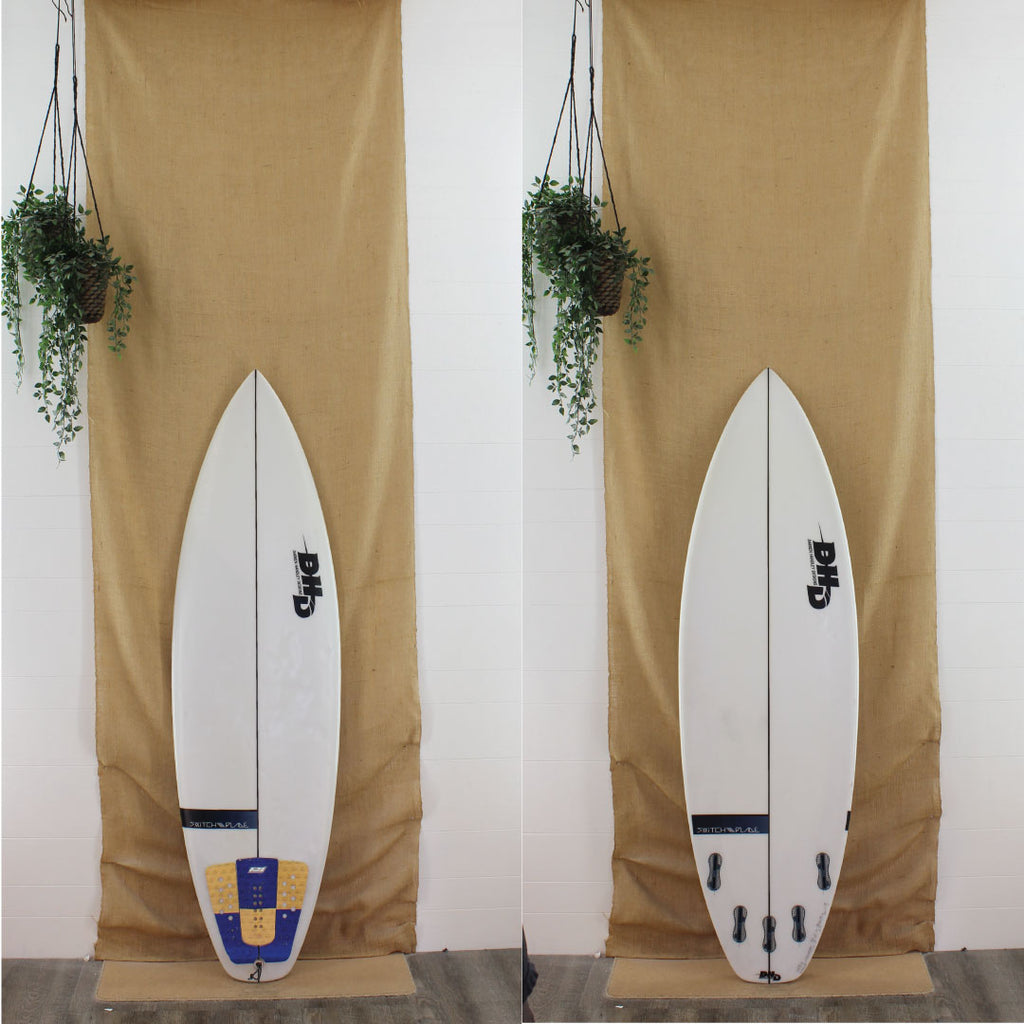 USED DHD Switchblade 6'1" x 20 1/4" x 2 9/16" Poly Shortboard