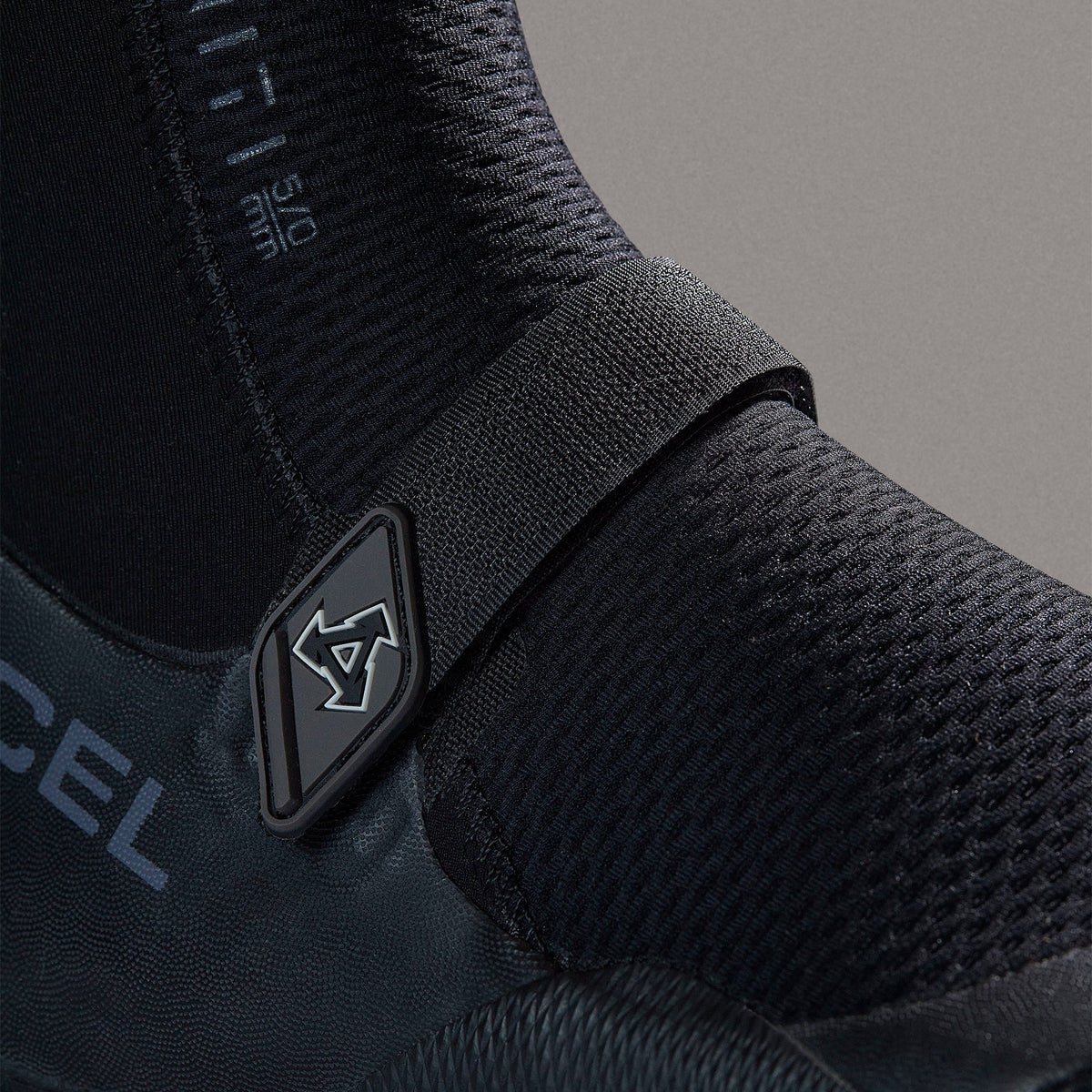 velcro strap design on infiniti boots