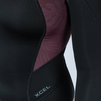 XCEL WOMEN'S AXIS LONG SLEEVE BACK ZIP CHEEKY CUT SPRING SUIT 2MM