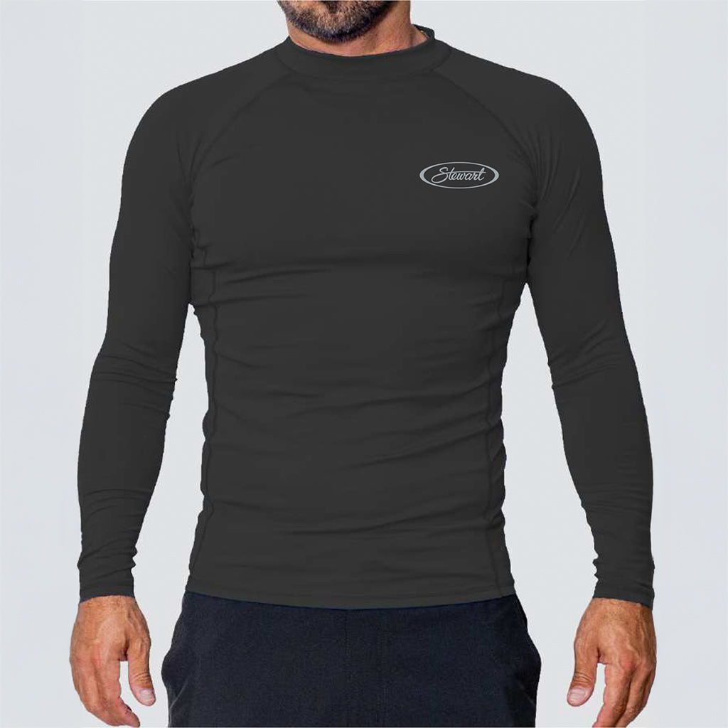 STEWART MEN'S FUSE L/S RASH GUARD
