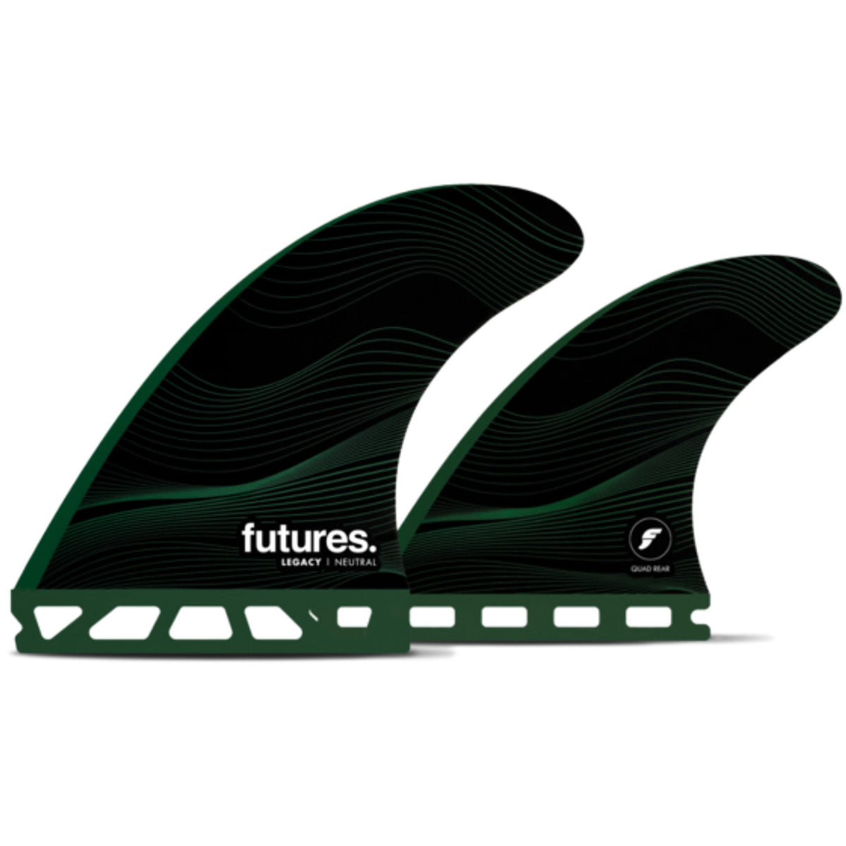 FUTURES FINS F8 HC QUAD - GREEN