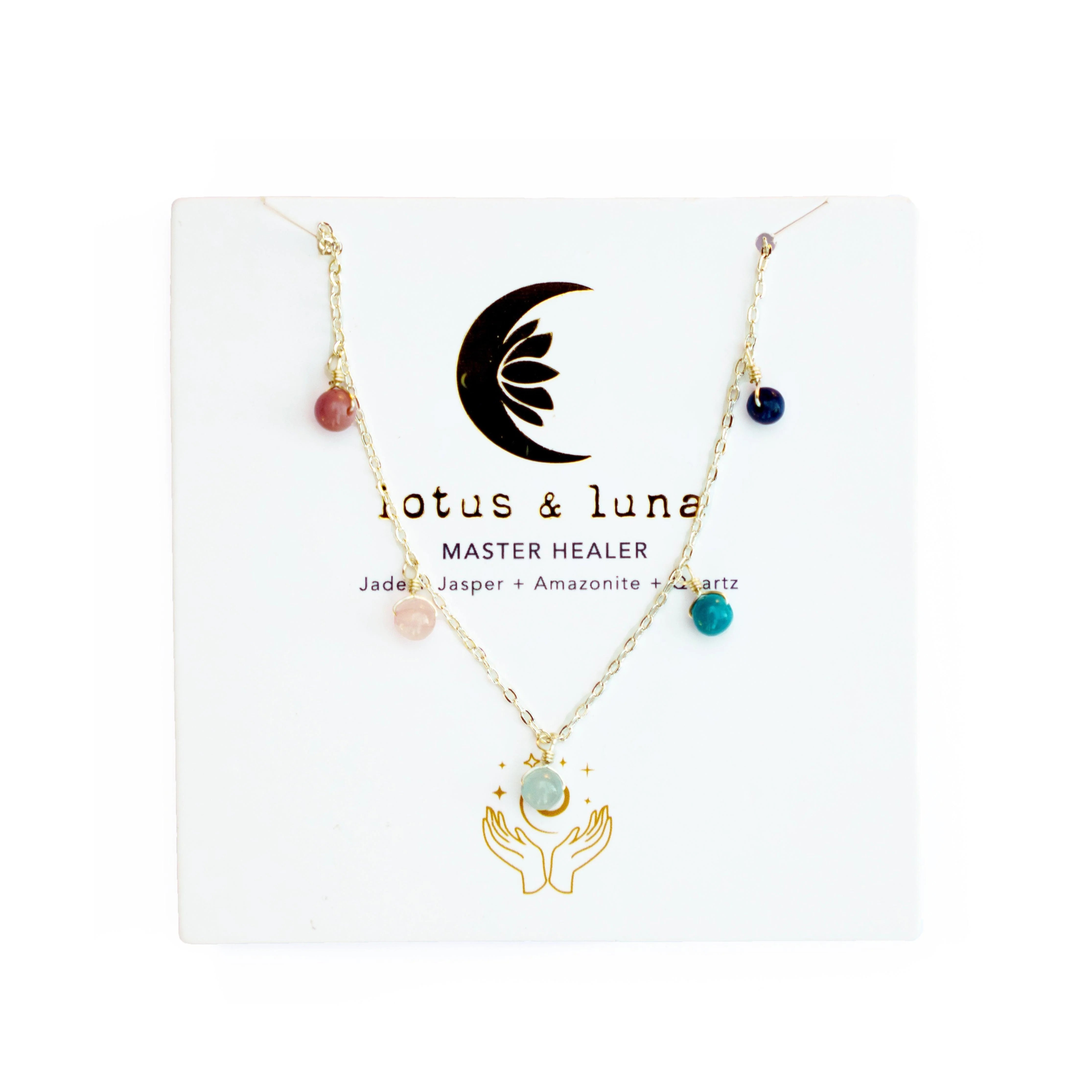 Amazon.com: Lotus And Luna Necklace