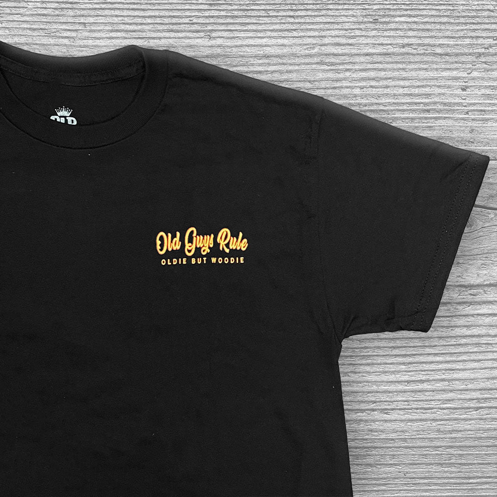 OLD GUYS RULE - OLDIE BUT WOODIE T-SHIRT