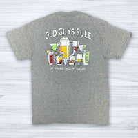 OLD GUYS RULE - GLASSES T-SHIRT