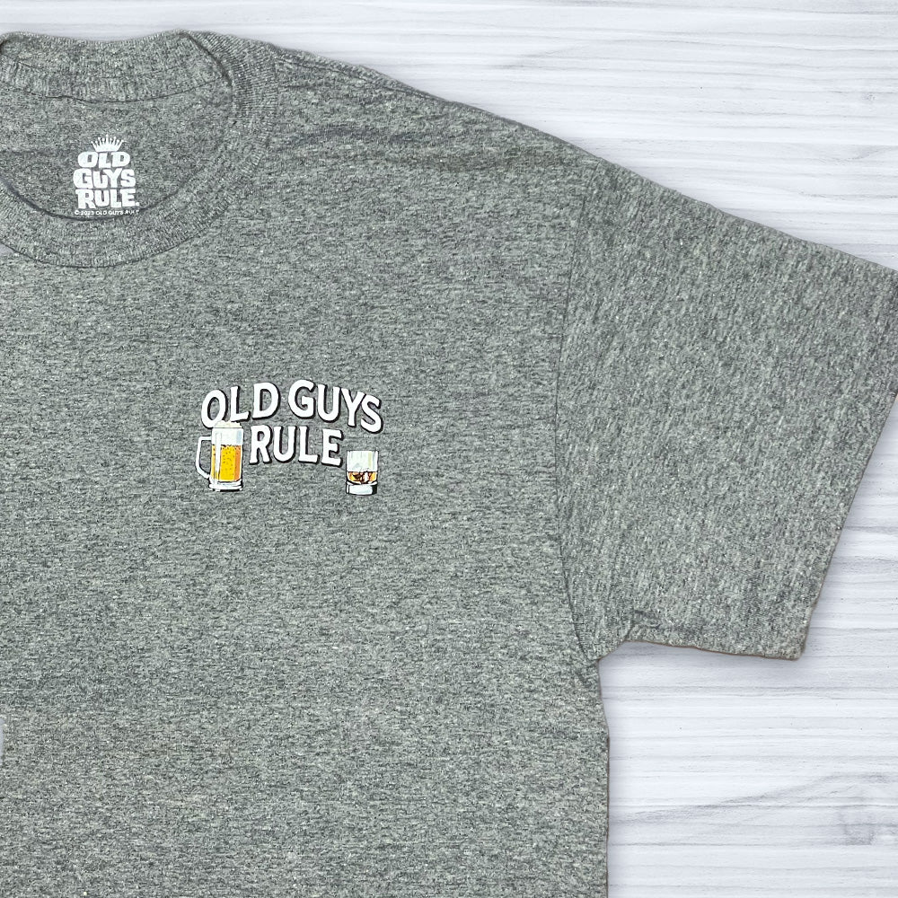 OLD GUYS RULE - GLASSES T-SHIRT