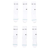 STANCE ORIGIN 6 PACK CREW SOCKS