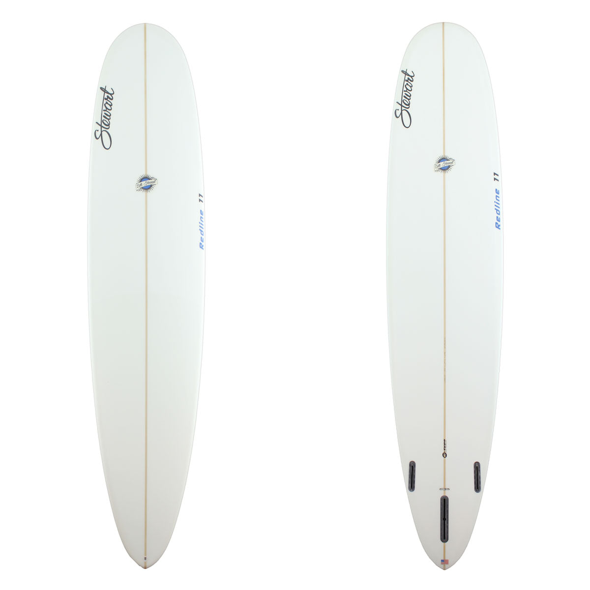 Stewart Longboard 9'0" Redline 11 (9'0", 23 1/2", 3 5/8") B#128656 clear sanded only