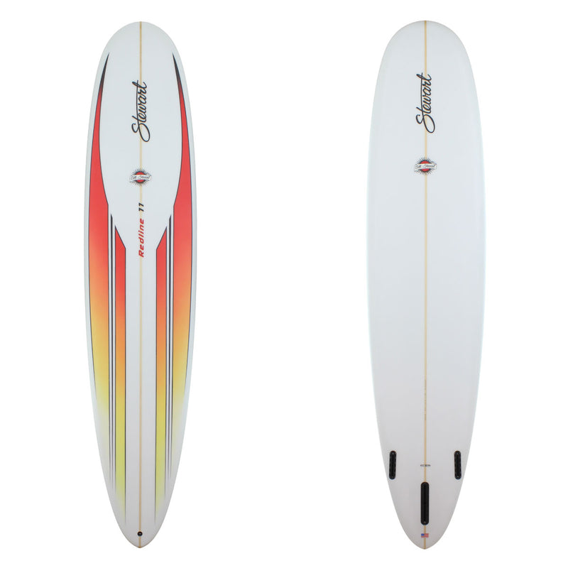 stewart redline 11 longboard surf board 