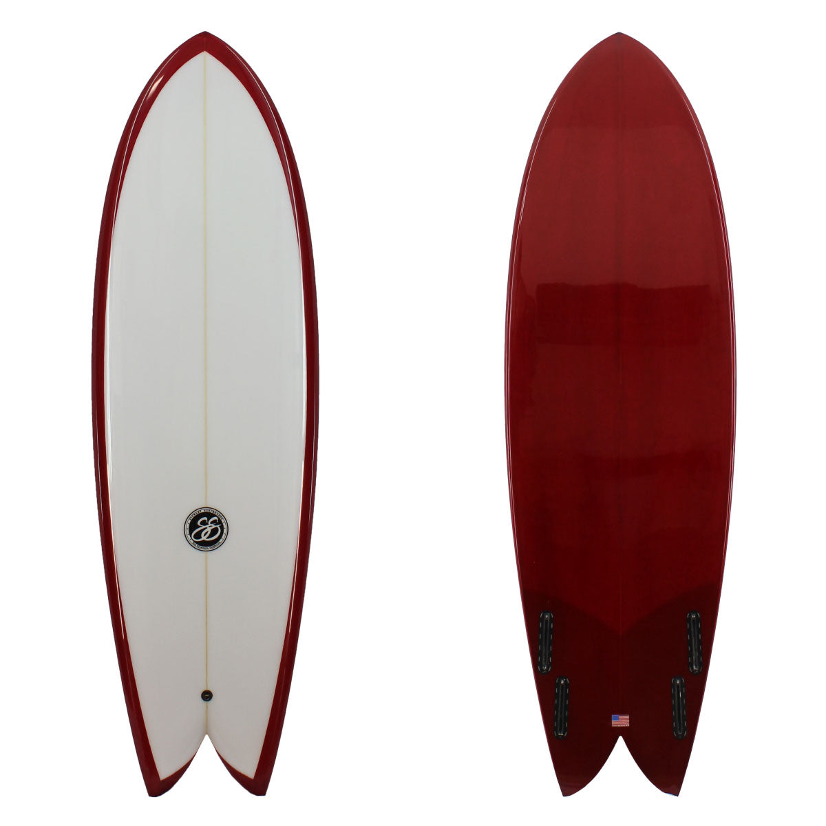 5'10" Retro Fish (5'10", 20 7/8", 2 3/4") B#128107