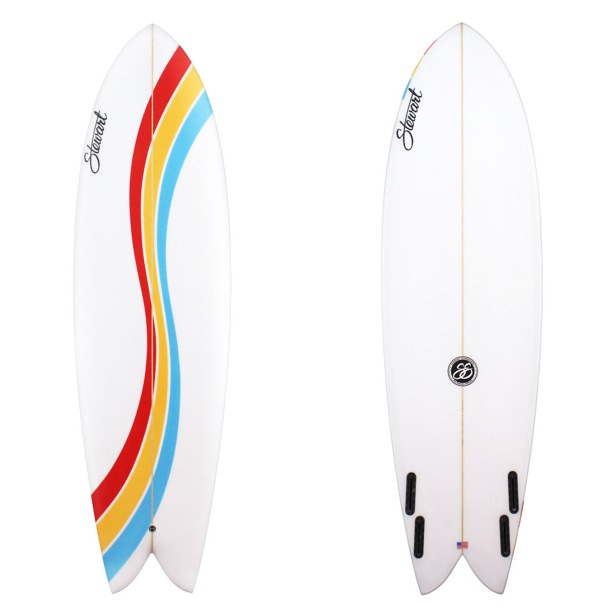 6'8" Retro Fish (6'8", 22 1/2", 3") B#128563